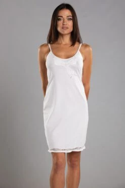 Cotton Club - Nightdress - Vellutato -Exquisites Dessous-Geschäft COTTON CLUB VELLUTATO NACHTHEMD WEISS 5 1280x1280