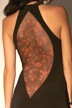 Maison Catanzaro - Yumi Lycra Robe - Black -Exquisites Dessous-Geschäft Catanzaro Yumi Lycra Robe 11 1280x1280