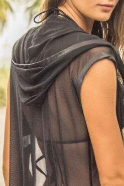 Eniqua - Glam Goddess Robe Black - Cover Up -Exquisites Dessous-Geschäft ENIQUA GLAM GODDESS ROBE SCHWARZ 4 1280x1280