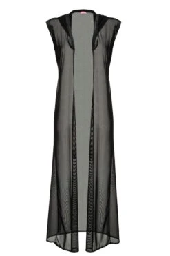 Eniqua - Glam Goddess Robe Black - Cover Up -Exquisites Dessous-Geschäft ENIQUA GLAM GODDESS ROBE SCHWARZ 5 1280x1280