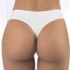 Cotton Club Basics - Thong Enza - White -Exquisites Dessous-Geschäft ENZA WEISS 2 1280x1280