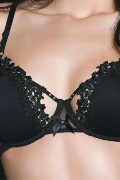 Luxxa - Full Cup Bra - Borsalino Line -Exquisites Dessous-Geschäft LUXXA BORSALINO FULL CUP BH BLACK 6 1280x1280