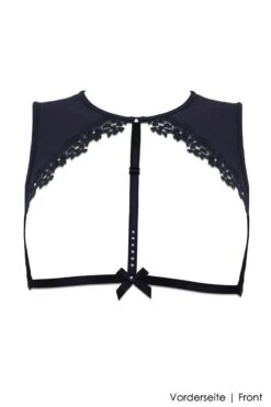 Luxxa - Harness - Borsalino Line -Exquisites Dessous-Geschäft LUXXA BORSALINO SCHULTERCOLLIER BLACK 3 1280x1280