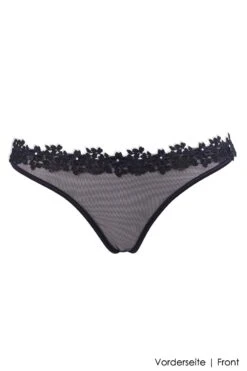 Luxxa - Tanga - Borsalino Line -Exquisites Dessous-Geschäft LUXXA BORSALINO TANGA BLACK 3 1280x1280