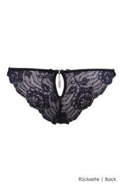 Luxxa - Tanga - Borsalino Line -Exquisites Dessous-Geschäft LUXXA BORSALINO TANGA BLACK 4 1280x1280