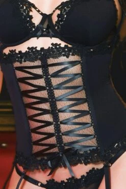 Luxxa - Torsolette - Borsalino Line 15 Luxxa - Torsolette - Borsalino Line -Exquisites Dessous-Geschäft LUXXA BORSALINO TORSELETT BLACK 5 1280x1280