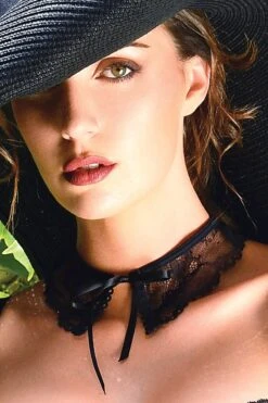 Luxxa - Collier Choker - Capeline Line -Exquisites Dessous-Geschäft LUXXA CAPELINE COLLAR 90237 BLACK 2 1280x1280