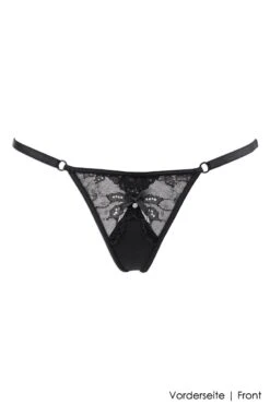 Luxxa - Thong - Capeline Line 10 Luxxa - Thong - Capeline Line -Exquisites Dessous-Geschäft LUXXA CAPELINE STRING 10337 BLACK 1 1280x1280