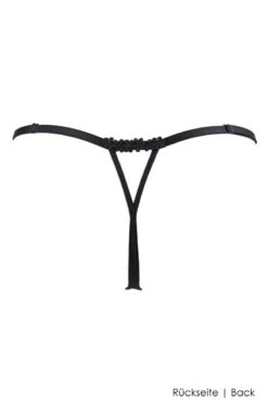 Luxxa - Thong - Capeline Line 11 Luxxa - Thong - Capeline Line -Exquisites Dessous-Geschäft LUXXA CAPELINE STRING 10337 BLACK 2 1280x1280