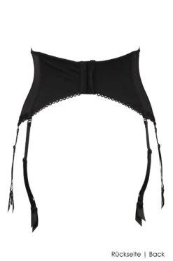 Luxxa - Suspender Belt - Capeline Line -Exquisites Dessous-Geschäft LUXXA CAPELINE SUSPENDER 30237 BLACK 2 1280x1280