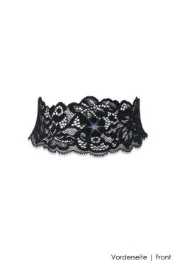 Luxxa - Collar - Idylle Line -Exquisites Dessous-Geschäft LUXXA IDYLLE HALSBAND SCHWARZ 1 1280x1280