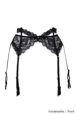 Luxxa - Suspender Belt - Idylle Line 18 Luxxa - Suspender Belt - Idylle Line -Exquisites Dessous-Geschäft LUXXA IDYLLE STRAPSGU RTEL SCHWARZ 9 1280x1280