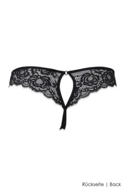 Luxxa - Tanga - Idylle Line 13 Luxxa - Tanga - Idylle Line -Exquisites Dessous-Geschäft LUXXA IDYLLE TANGA SCHWARZ 1 1280x1280