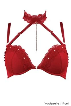 Luxxa - Full Cup Bra - Kepi Line -Exquisites Dessous-Geschäft LUXXA KEPI FULL CUP BRA RED 7 1280x1280