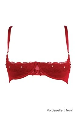Luxxa - Shelf Bra - Kepi Line 15 Luxxa - Shelf Bra - Kepi Line -Exquisites Dessous-Geschäft LUXXA KEPI HALFCUP STRASS BH RED 5 1280x1280