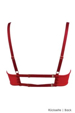 Luxxa - Shelf Bra - Kepi Line 16 Luxxa - Shelf Bra - Kepi Line -Exquisites Dessous-Geschäft LUXXA KEPI HALFCUP STRASS BH RED 6 1280x1280