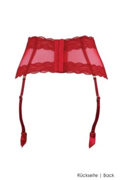Luxxa - Garter Belt - Kepi Line 11 Luxxa - Garter Belt - Kepi Line -Exquisites Dessous-Geschäft LUXXA KEPI STRAPSGURTEL BREIT RED 5 1280x1280