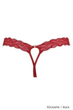 Luxxa - Open Thong - Kepi Line -Exquisites Dessous-Geschäft LUXXA KEPI STRING FENDU RED 5 1280x1280