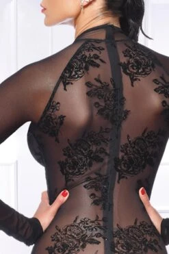 Maison Catanzaro - Agniezka Party Dress - Black -Exquisites Dessous-Geschäft MAISON CATANZARO AGNIEZKA ROBE BLACK 6 1280x1280