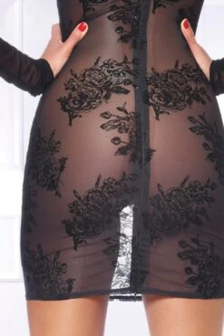 Maison Catanzaro - Agniezka Party Dress - Black -Exquisites Dessous-Geschäft MAISON CATANZARO AGNIEZKA ROBE BLACK 7 1280x1280