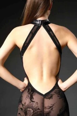 Patrice Catanzaro - Colombe Party Dress - Black -Exquisites Dessous-Geschäft MAISON CATANZARO COLOMBE ROBE 3 1280x1280