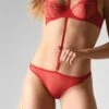 Maison Close - Accroche Coeur Harness Thong - Red -Exquisites Dessous-Geschäft MAISON CLOSE ACCROCHE COEUR PANTY HARNESS ROT 13 1280x1280