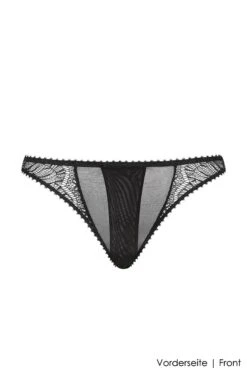 Maison Close - Accroche Coeur Open Thong - Black -Exquisites Dessous-Geschäft MAISON CLOSE ACCROCHE COEUR STRING OUVERT 6 1280x1280