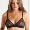 Maison Close - Accroche Coeur Triangle Bra - Black -Exquisites Dessous-Geschäft MAISON CLOSE ACCROCHE COEUR TRIANGLE BH 1 1280x1280