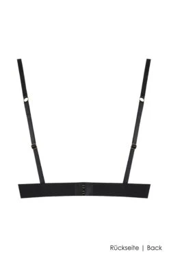 Maison Close - Accroche Coeur Triangle Bra - Black -Exquisites Dessous-Geschäft MAISON CLOSE ACCROCHE COEUR TRIANGLE BH 6 1280x1280