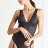Maison Close - Bande à Part V Thong Body - Black -Exquisites Dessous-Geschäft MAISON CLOSE BANDE A PART TRIANGEL BODY STRING 1 1280x1280