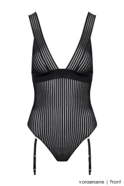 Maison Close - Bande à Part V Thong Body - Black -Exquisites Dessous-Geschäft MAISON CLOSE BANDE A PART TRIANGEL BODY STRING 6 1280x1280