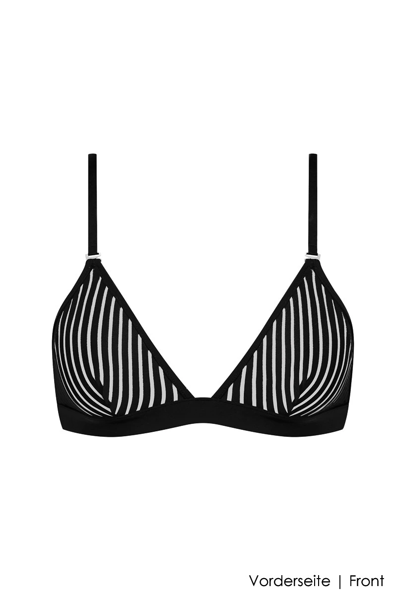 Maison Close - Bande à Part Triangle Bra - Black 6 Maison Close - Bande à Part Triangle Bra - Black – Bild 4