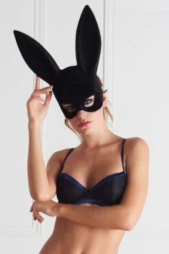 Maison Close - Bunny Mask With Tail - Black 17 Maison Close - Bunny Mask With Tail - Black -Exquisites Dessous-Geschäft MAISON CLOSE BUNNY MASK 5 1280x1280