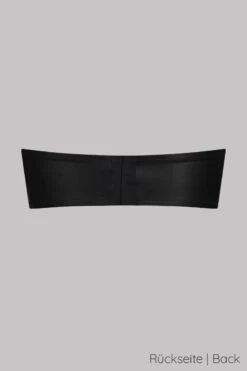Maison Close - Chambre Noire Bustier Bra - Wetlook Black -Exquisites Dessous-Geschäft MAISON CLOSE CHAMBRE NOIR BUSTIER SCHWARZ 2 1280x1280