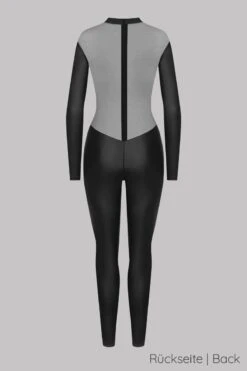 Maison Close - Chambre Noire Open Catsuit - Wetlook Black -Exquisites Dessous-Geschäft MAISON CLOSE CHAMBRE NOIR CATSUIT SCHWARZ 12 1280x1280