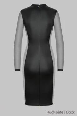 Maison Close - Chambre Noire Midi Dress - Wetlook Black -Exquisites Dessous-Geschäft MAISON CLOSE CHAMBRE NOIR KLEID 7 1280x1280