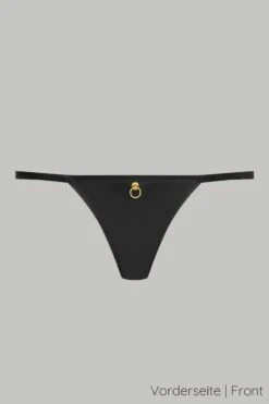 Maison Close - Chambre Noire Mini Thong - Wetlook Black -Exquisites Dessous-Geschäft MAISON CLOSE CHAMBRE NOIR MINI STRING 8 1280x1280