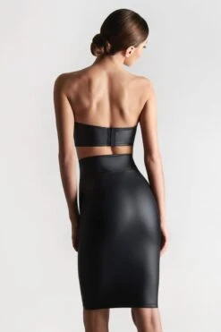 Maison Close - Chambre Noire Pencil Skirt - Wetlook Black -Exquisites Dessous-Geschäft MAISON CLOSE CHAMBRE NOIR ROCK 11 1280x1280
