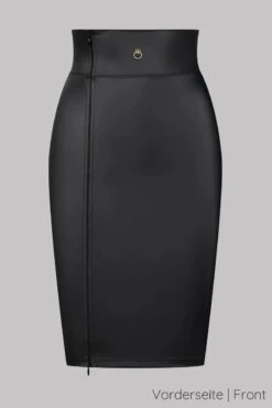 Maison Close - Chambre Noire Pencil Skirt - Wetlook Black -Exquisites Dessous-Geschäft MAISON CLOSE CHAMBRE NOIR ROCK 13 1280x1280