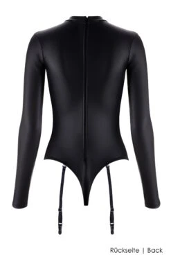 Maison Close - Chambre Noire Thong Body - Wetlook Black -Exquisites Dessous-Geschäft MAISON CLOSE CHAMBRE NOIRE BODY STRING 2 1280x1280