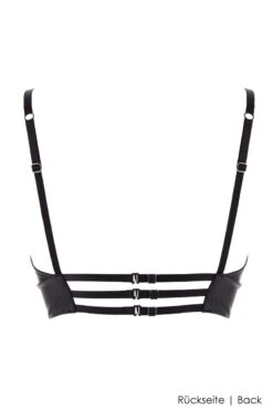 Maison Close - Chambre Noire Bralette - Wetlook Black -Exquisites Dessous-Geschäft MAISON CLOSE CHAMBRE NOIRE BRALETTE 6 1280x1280
