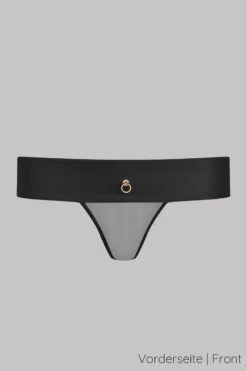 Maison Close - Chambre Noire Tanga - Wetlook Black -Exquisites Dessous-Geschäft MAISON CLOSE CHAMBRE NOIRE TANGA 1 1280x1280