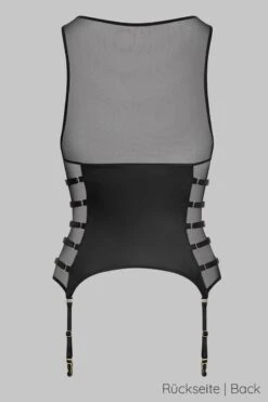Maison Close - Chambre Noire Tank Top - Wetlook Black -Exquisites Dessous-Geschäft MAISON CLOSE CHAMBRE NOIRE TANK TOP SCHWARZ 2 1280x1280