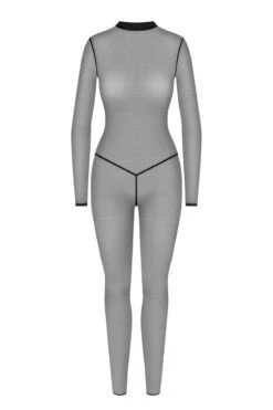 Maison Close - Corps A Corps Mesh Catsuit - Black -Exquisites Dessous-Geschäft MAISON CLOSE CORPS A CORPS CATSUIT OUVERT BLACK 13 1280x1280