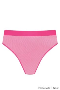 Maison Close - Corps A Corps Neon High Waist Thong - Pink/Gold -Exquisites Dessous-Geschäft MAISON CLOSE CORPS A CORPS HIGH WAIST PINK 9 1280x1280