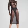 Maison Close - Corps A Corps Midi Dress With Harness - Black -Exquisites Dessous-Geschäft MAISON CLOSE CORPS A CORPS MIDI DRESS WITH HARNESS BLACK 1 1280x1280