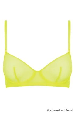 Maison Close - Corps A Corps Neon Balcony Bra - Yellow/Gold -Exquisites Dessous-Geschäft MAISON CLOSE CORPS A CORPS NEON BALCONETTE BH YELLOW NEON 1 1280x1280