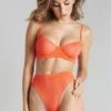 Maison Close - Corps A Corps Neon High Waist Thong - Orange/Gold -Exquisites Dessous-Geschäft MAISON CLOSE CORPS A CORPS NEON HIGH WAIST ORANGE 3 1280x1280