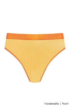 Maison Close - Corps A Corps Neon High Waist Thong - Orange/Gold -Exquisites Dessous-Geschäft MAISON CLOSE CORPS A CORPS NEON HIGH WAIST ORANGE 5 1280x1280