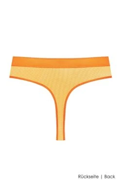 Maison Close - Corps A Corps Neon High Waist Thong - Orange/Gold -Exquisites Dessous-Geschäft MAISON CLOSE CORPS A CORPS NEON HIGH WAIST ORANGE 6 1280x1280